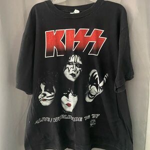 Vintage KISS Concert T shirt from 96